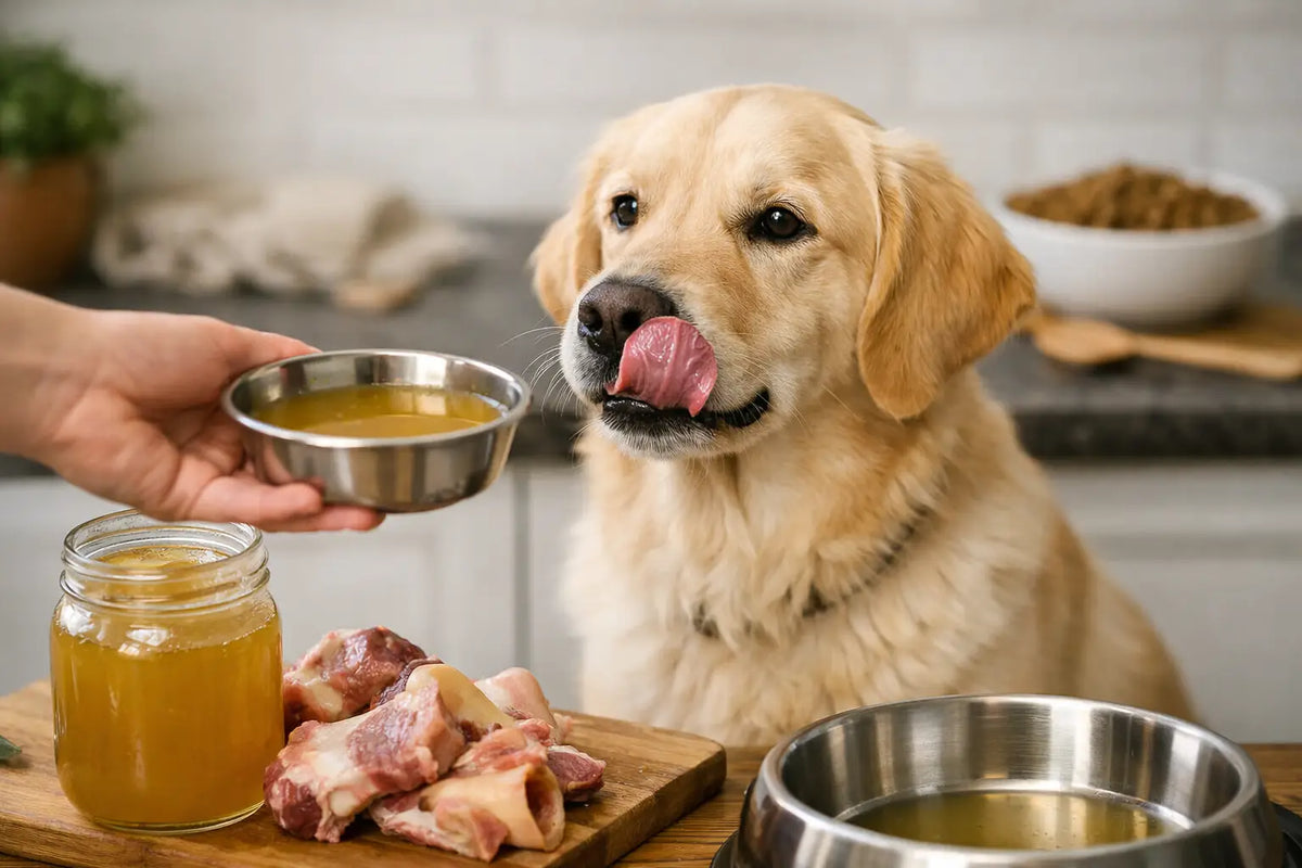 How to Feed Bone Broth to Your Dog