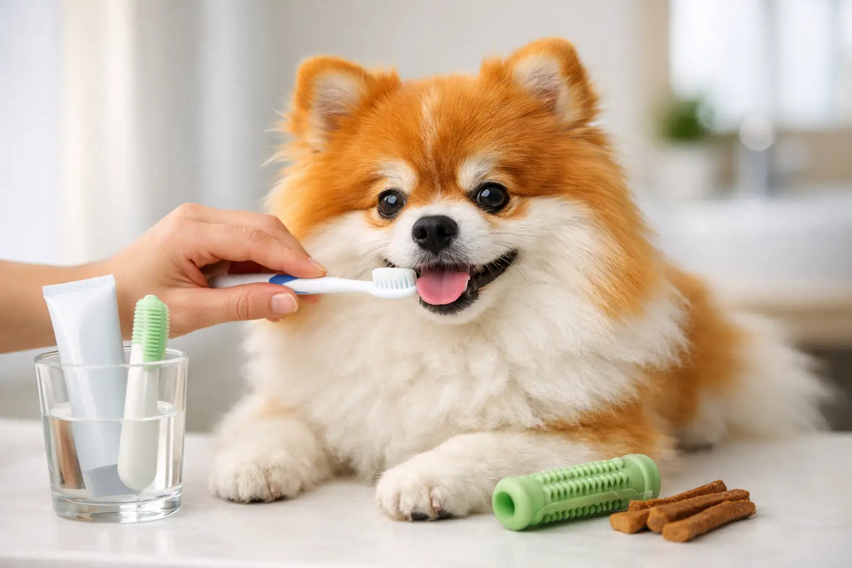 A Daily Dog Dental Routine That Sticks
