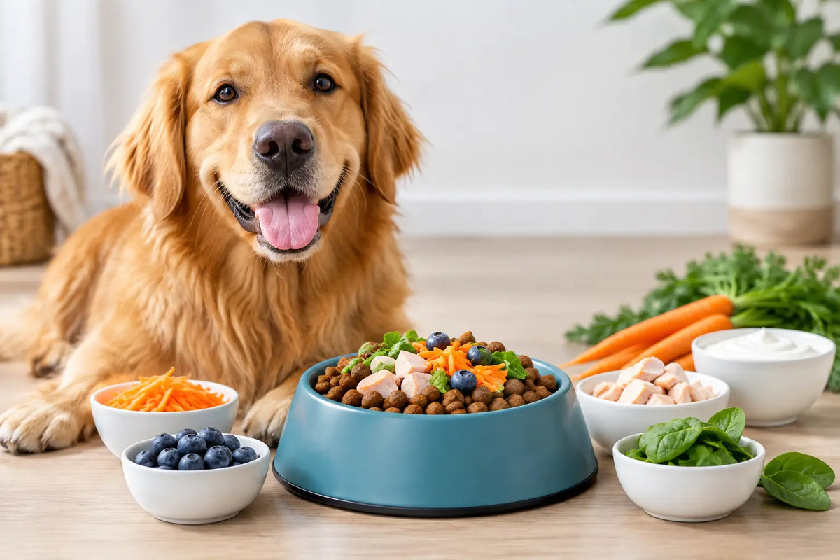 8 Healthy Toppings for Dry Kibble Dogs Love