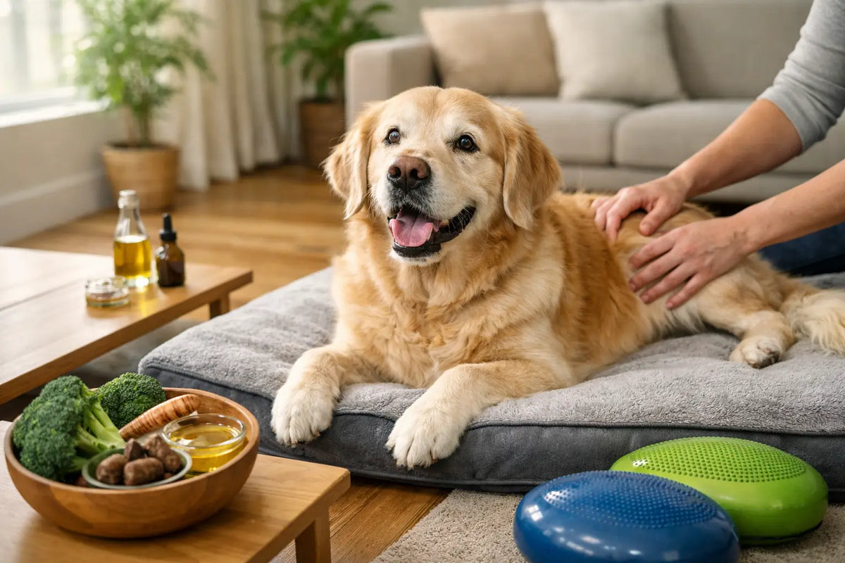 How to Support Dog Mobility Naturally at Home