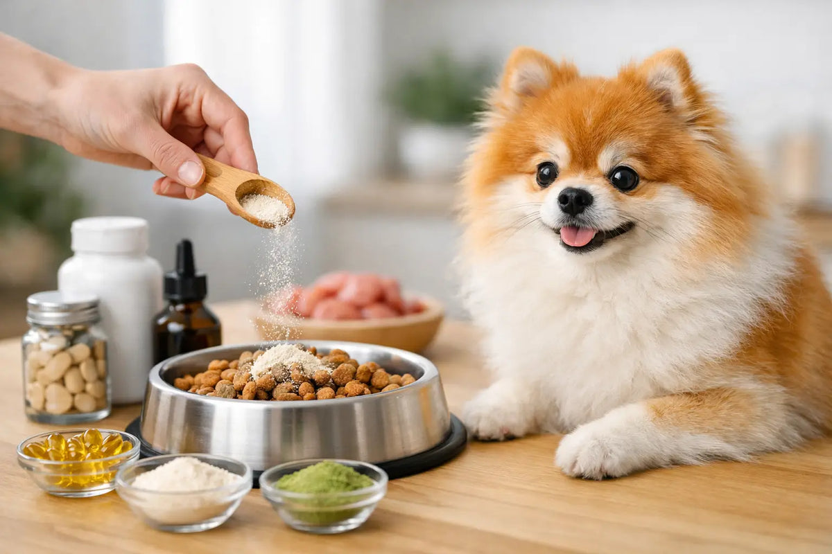 How to Add Supplements to Dog Food