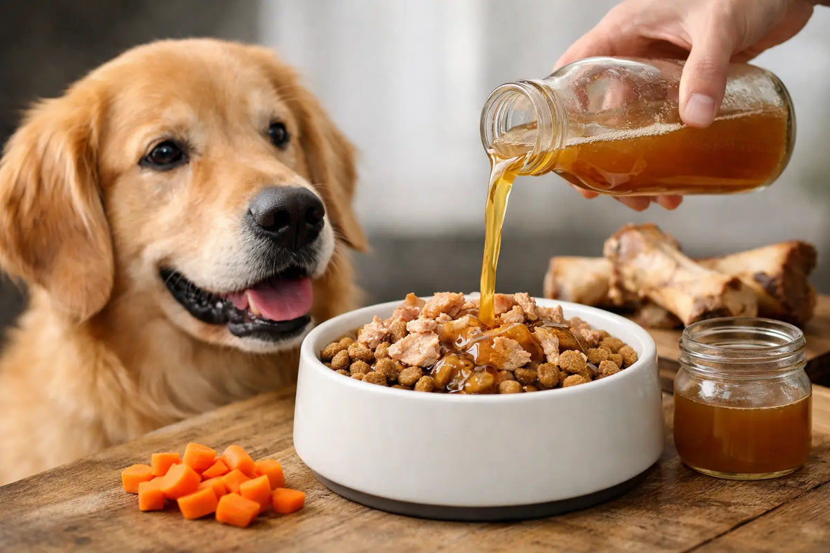 Beef Bone Broth Topper Review for Dogs