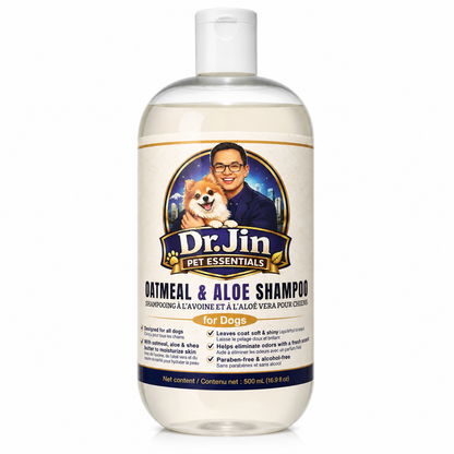 Natural Oatmeal & Aloe Shampoo for Dogs 500mL