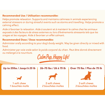 Royal Pom™ Calming Chews for Dogs 100 Soft Chews