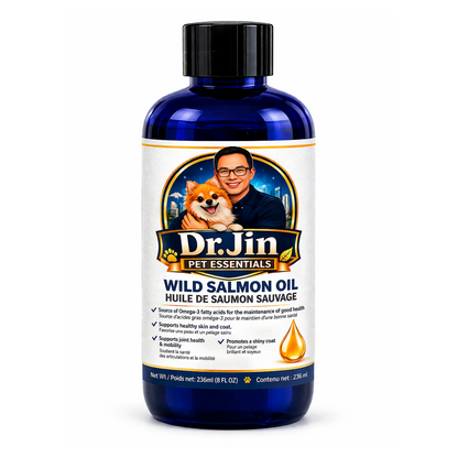 Dr. Jin Wild Salmon Oil for Dogs & Cats 236mL