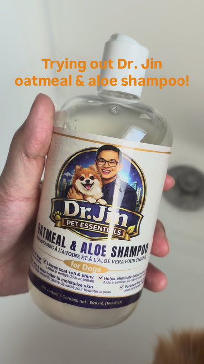 Natural Oatmeal & Aloe Shampoo for Dogs 500mL